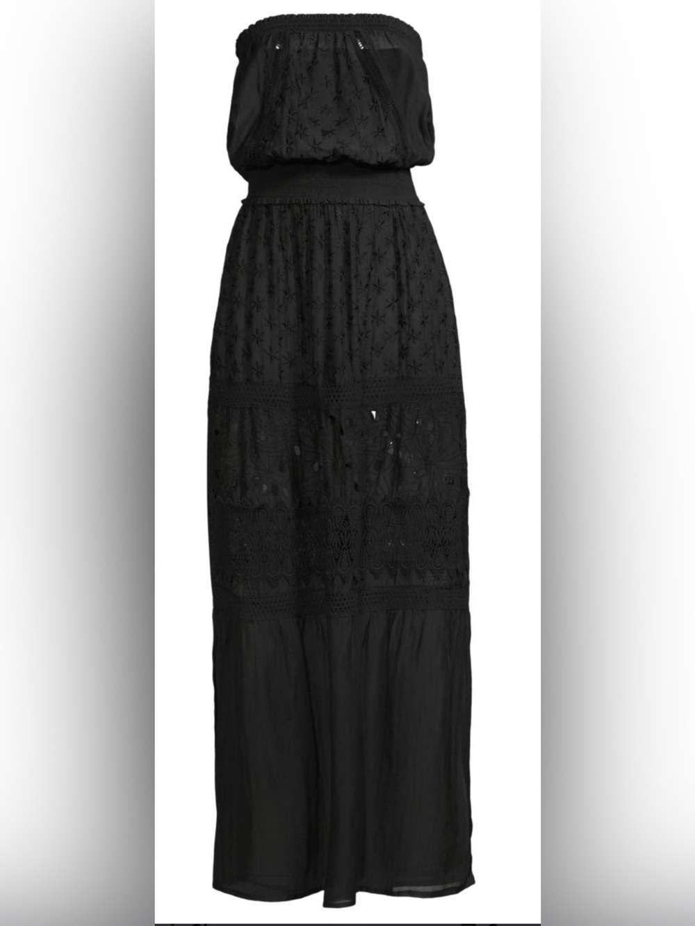 Ramy Brook Lucia Strapless Coverup Maxi Dress